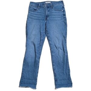Madewell The Mid Rise Perfect Vintage Jeans Women's Size 27 Blue Medium Wash